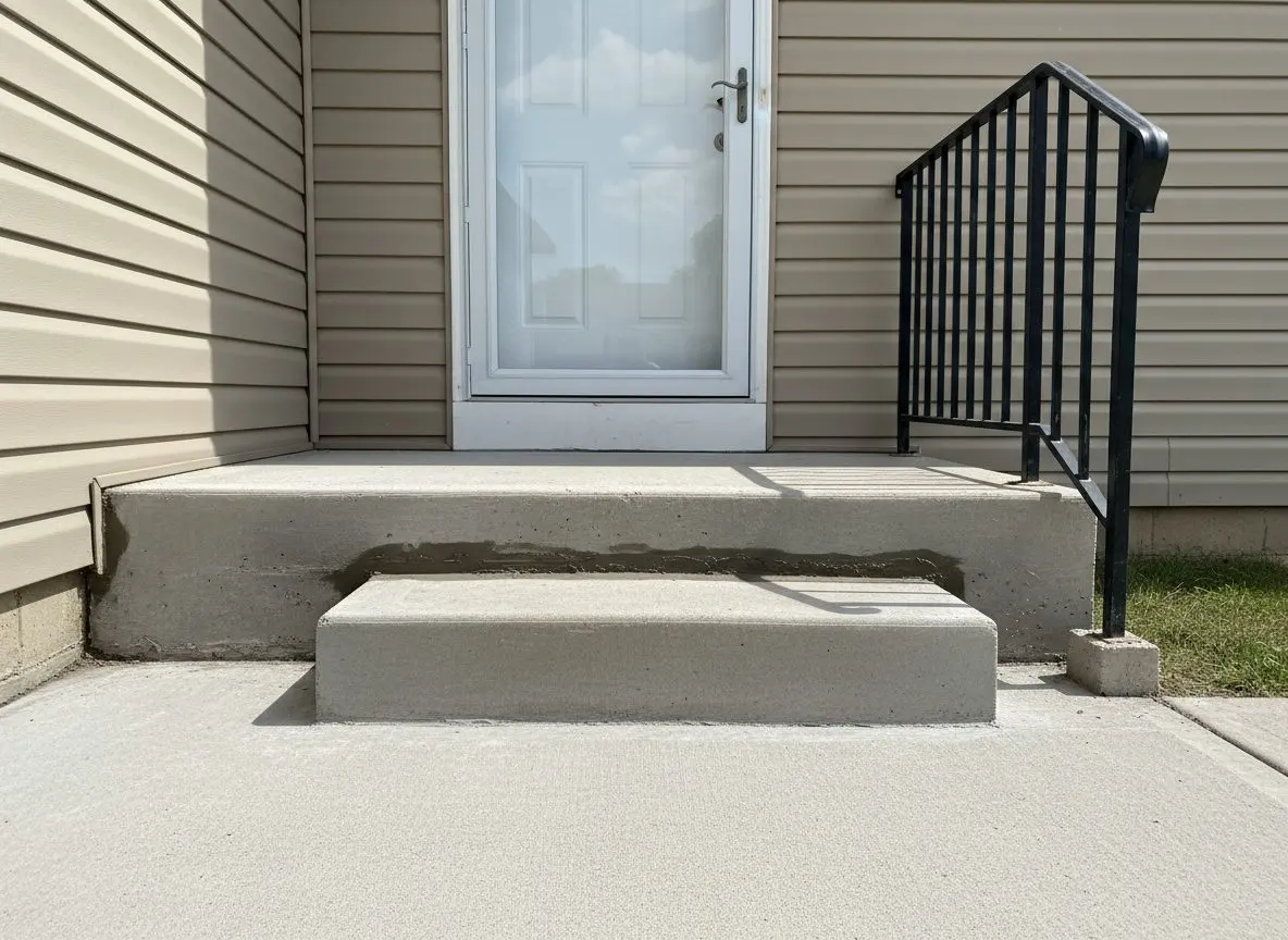 Front step and stoop repair in Heyworth