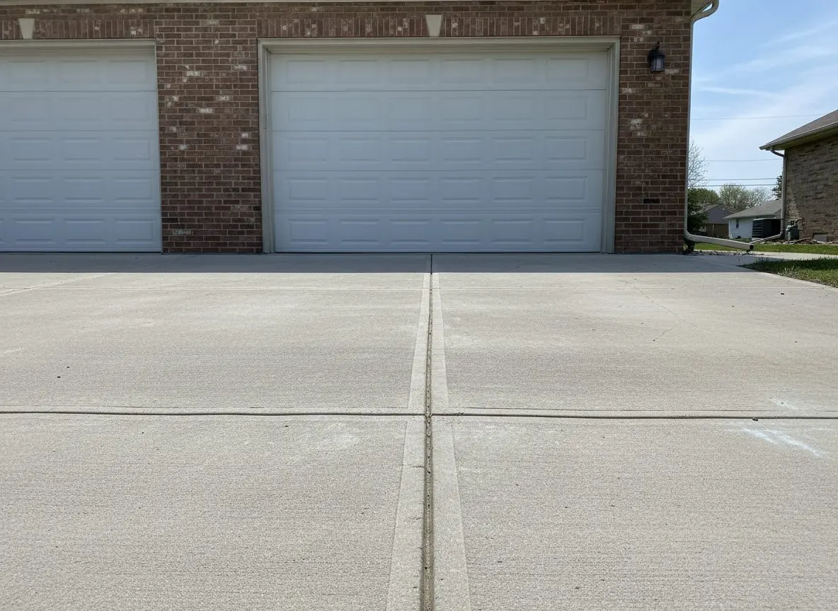 Garage Apron Repour in Hudson