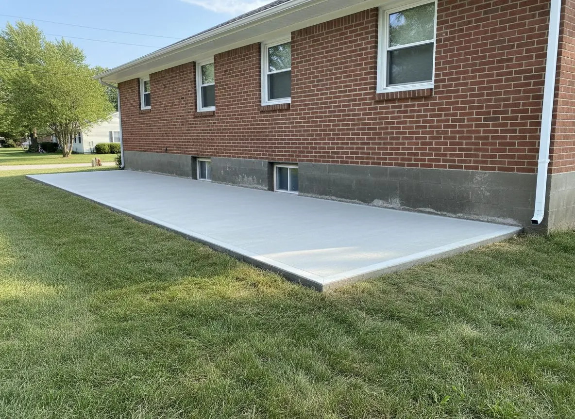 Addition footing tie-in, Normal